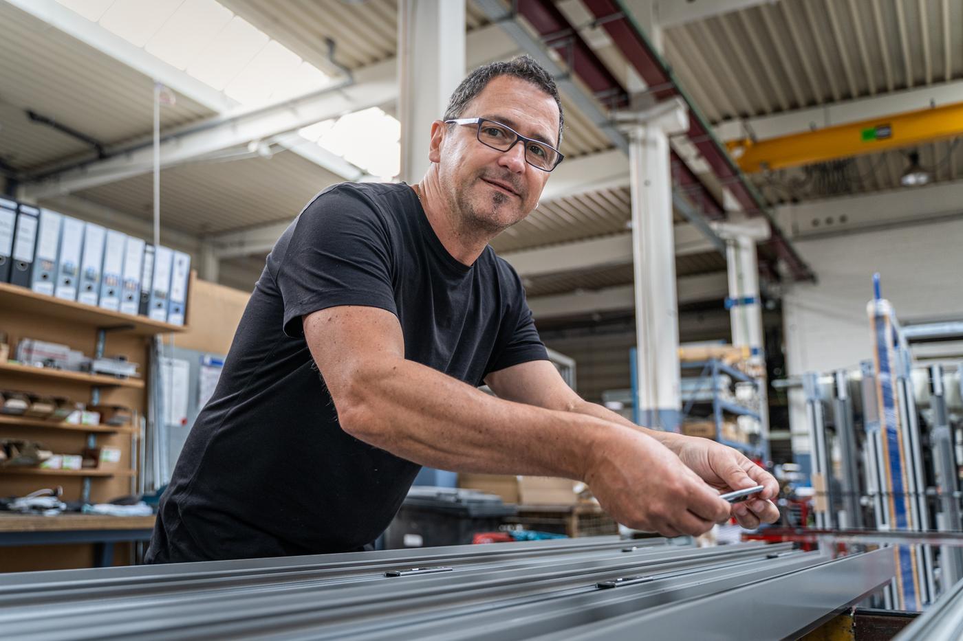 ALWICO-Werkstatt mit CNC-Fräse